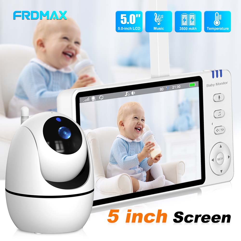 5 Inch Video Baby Monitor Indo - Audio Music Kids review and price