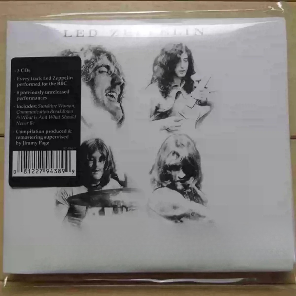 3 Discs Classic Hard Rock Live - Audio Music Cover review and price