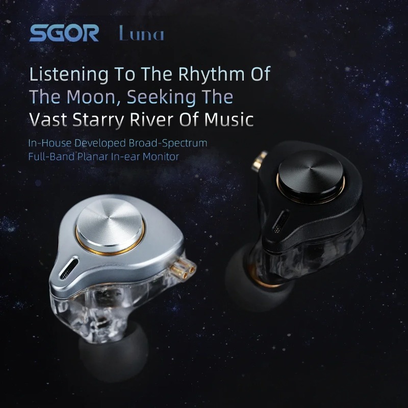 SGOR Luna 13.5MM Planar Driver - Audio Music Dj review and price