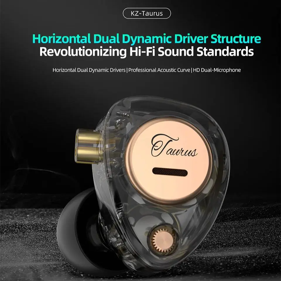 KZ Taurus In Ear Wired Earphon - Audio Music Dj review and price