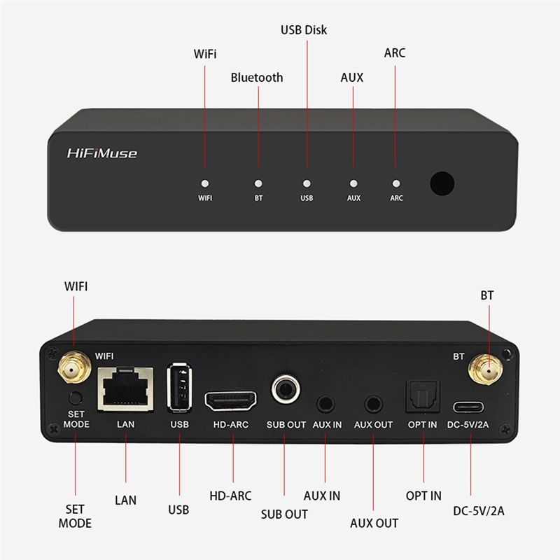 Hifimuse R20 Wireless Wifi Blu - Audio Music Spotify review and price