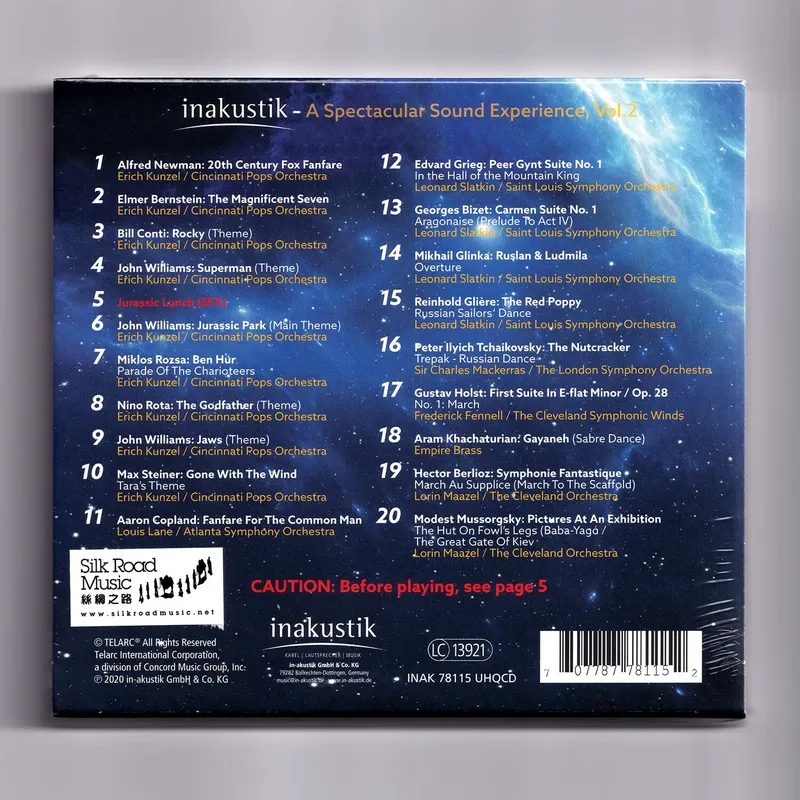 UHQCD Disc for Shocking Sound  - Audio Music Original review and price