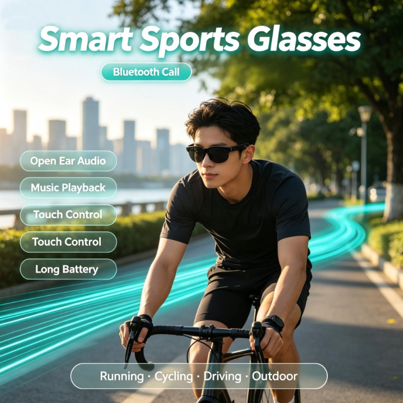 Smart Sports Glasses Open Ear  - Audio Music Original review and price