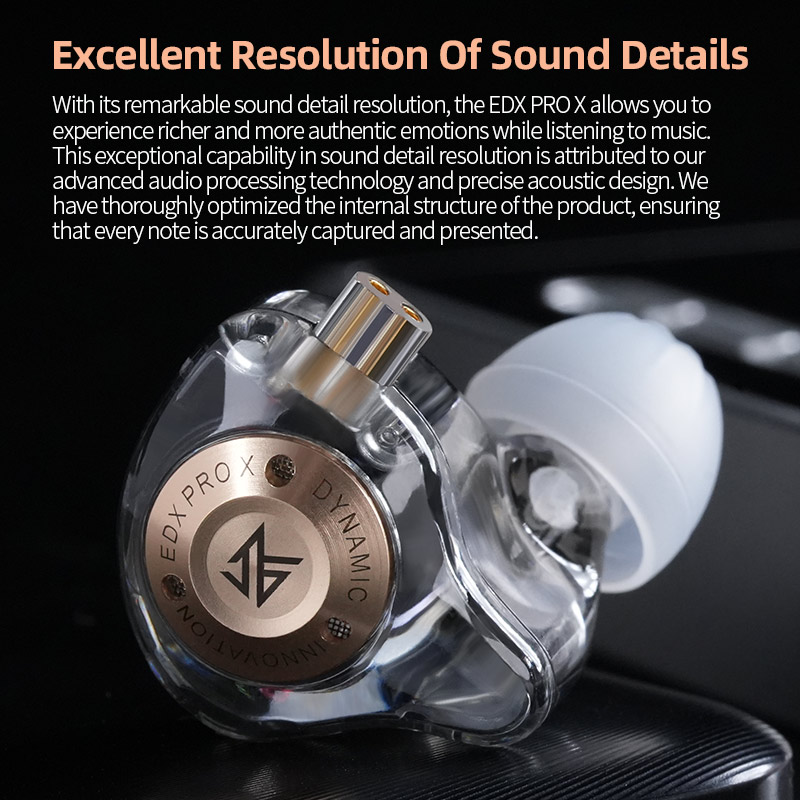 KZ EDX PRO X Dynamic Drive Ear - Audio Music Dj review and price