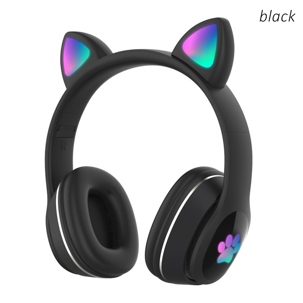 Cute Cat LED Wireless Headphon - Audio Music Kids review and price