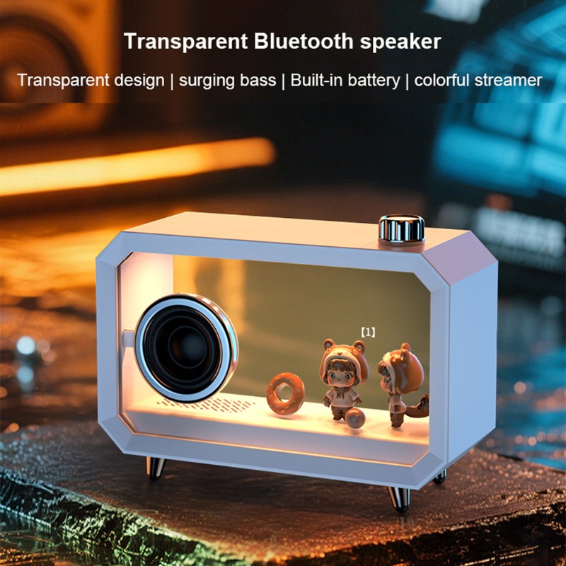 DIY Transparent Bluetooth Spea - Audio Music Spotify review and price