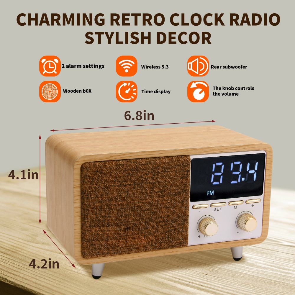 RD-X9 Multi Functional FM Radi - Audio Music Spotify review and price
