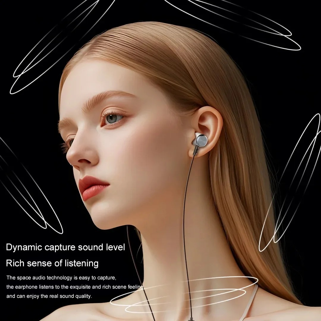 Type‑C Wired In‑Ear Earphones  - Audio Music Game review and price