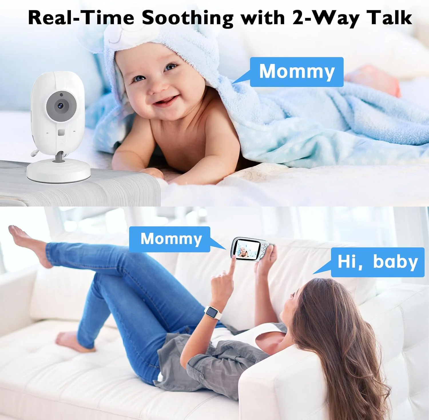 Video Baby Monitor 2.4G Mother - Audio Music Kids review and price