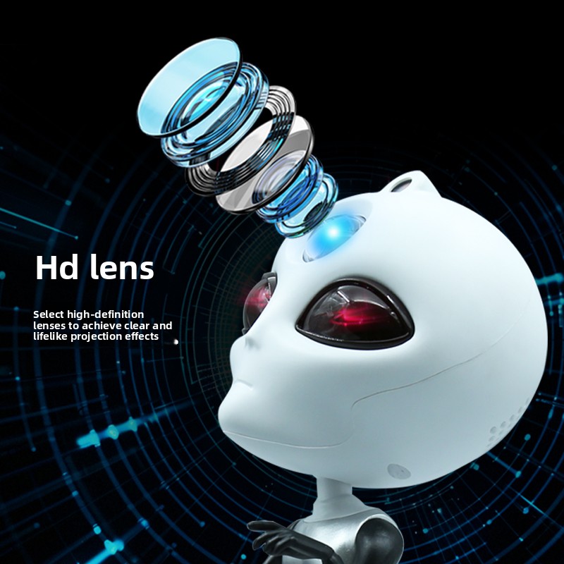 Alien Galaxy Star Projector wi - Audio Music Spotify review and price